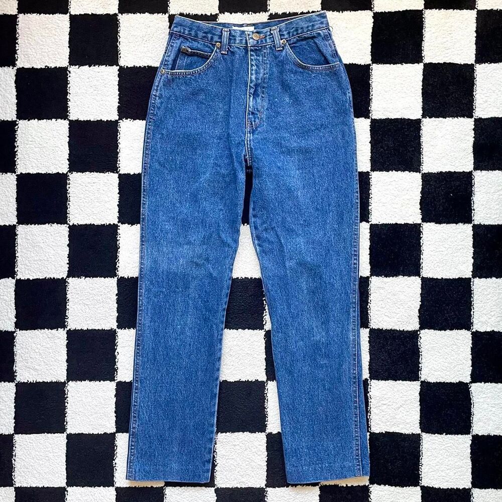 Chic Vintage Denim Dark Wash Jeans 25”